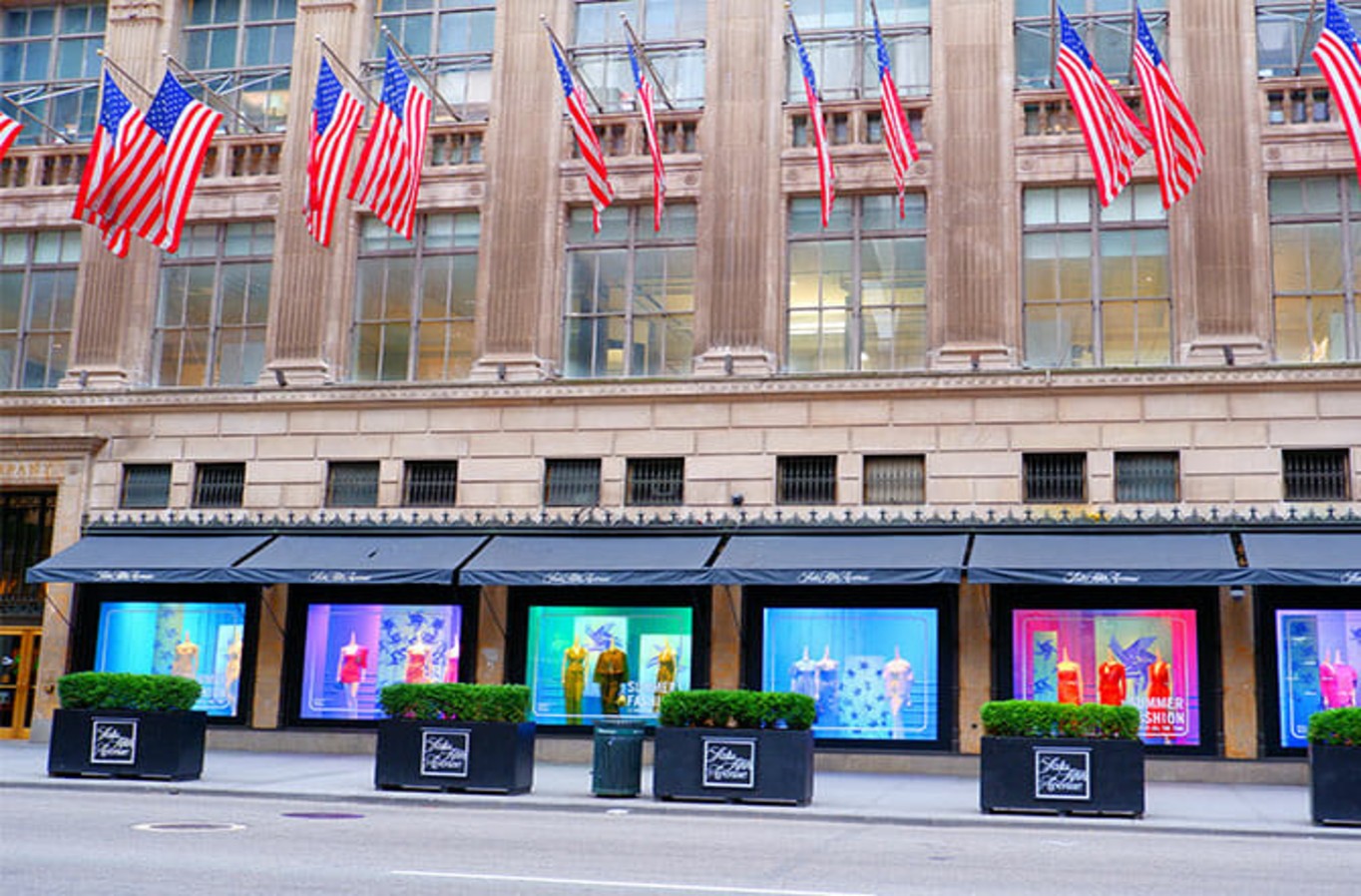 Fifth Avenue shopping near Hotel Henri NYC